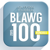 ABA Journal Blawg 100 Honoree